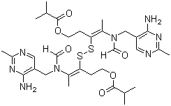 舒布硫胺分子结构 (CAS 3286-46-2)