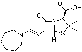 Mecillinam molecular structure (CAS 32887-01-7)