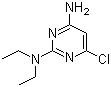 4-Amino-6-chloro-2-diethylaminopyrimidine molecular structure (CAS 3289-38-1)