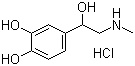 (+/-)-肾上腺素盐酸盐分子结构 (CAS 329-63-5)