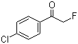 结构式 CAS# 329-78-2, 1-(4-氯苯基)-2-氟乙酮