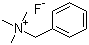 苄基三甲基氟化铵分子结构 (CAS 329-97-5)