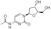 N4-Acetyl-2'-deoxycytidine molecular structure (CAS 32909-05-0)