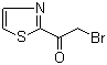 结构式 CAS# 3292-77-1, 2-(溴乙酰基)-1,3-噻唑; 2-溴-1-(1,3-噻唑-2-基)乙酮