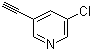 结构式 CAS# 329202-22-4, 3-氯-5-乙炔基吡啶