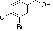 3-Bromo-4-chlorobenzenemethanol molecular structure (CAS 329218-12-4)