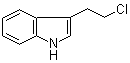 3-(2-Chloroethyl)-1H-indole molecular structure (CAS 32933-86-1)