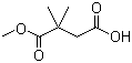 2,2-二甲基琥珀酸 1-甲酯分子结构 (CAS 32980-26-0)