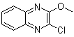 结构式 CAS# 32998-25-7, 2-氯-3-甲氧基喹喔啉