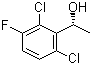 (R)-1-(2,6-二氯-3-氟苯基)乙醇分子结构 (CAS 330156-50-8)