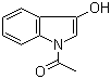 structure of CAS# 33025-60-4, N-Acetyl-3-hydroxyindole