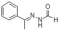 (1-Phenylethylidene)hydrazinecarboxaldehyde molecular structure (CAS 33036-39-4)