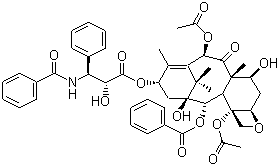 Paclitaxel molecular structure (CAS 33069-62-4)