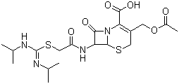 头孢硫脒分子结构 (CAS 33075-00-2)