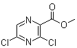 结构式 CAS# 330786-09-9, 3,5-二氯吡嗪-2-羧酸甲酯