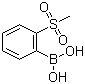2-(Methanesulfonyl)phenylboronic acid molecular structure (CAS 330804-03-0)