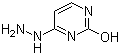 2-Hydroxy-4-hydrazinopyrimidine molecular structure (CAS 3310-41-6)