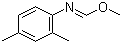 Methyl N-2,4-dimethylphenylformimidate molecular structure (CAS 33108-52-0)