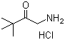 结构式 CAS# 33119-72-1, 1-氨基-3,3-二甲基-2-丁酮盐酸盐