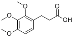 3-(2,3,4-Trimethoxyphenyl)propanoic acid molecular structure (CAS 33130-04-0)