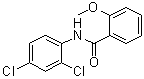 结构式 CAS# 331435-43-9, N-(2,4-二氯苯基)-2-甲氧基苯甲酰胺