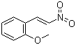 1-(2-甲氧苯基)-2-硝基乙烯分子结构 (CAS 3316-24-3)