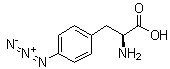 structure of CAS# 33173-53-4, 4-Azido-L-phenylalanine
