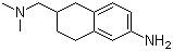 6-Amino-2-(N,N-dimethylamino)methyltetralin molecular structure (CAS 331754-31-5)