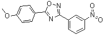 5-(4-Methoxyphenyl)-3-(3-nitrophenyl)-1,2,4-oxadiazole molecular structure (CAS 331989-77-6)