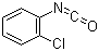 structure of CAS# 3320-83-0, 2-Chlorophenyl isocyanate;1-Chloro-2-isocyanato-benzene