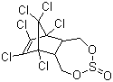 structure of CAS# 33213-65-9, Endosulfan II;beta-Endosulfan