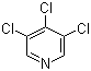 3,4,5-Trichloropyridine molecular structure (CAS 33216-52-3)