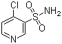 structure of CAS# 33263-43-3, 4-Chloro-3-pyridinesulfonamide