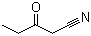 3-Oxopentanenitrile molecular structure (CAS 33279-01-5)