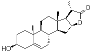 Vespertilin分子结构 (CAS 33282-87-0)
