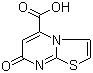 structure of CAS# 33304-84-6, 7-Oxo-7H-[1,3]thiazolo[3,2-a]pyrimidine-5-carboxylic acid