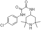 结构式 CAS# 333353-44-9, NBD-556; N-(4-氯苯基)-N'-(2,2,6,6-四甲基哌啶-4-基)草酰胺