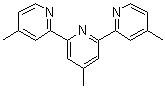 4,4',4''-三甲基-2,2':6',2''-三联吡啶分子结构 (CAS 33354-75-5)