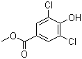 Methyl 3,5-dichloro-4-hydroxybenzoate molecular structure (CAS 3337-59-5)