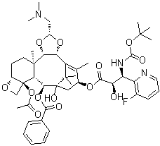 Tesetaxel分子结构 (CAS 333754-36-2)