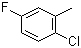 2-Chloro-5-fluorotoluene molecular structure (CAS 33406-96-1)