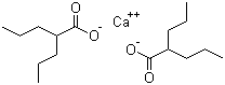 丙戊酸钙分子结构 (CAS 33433-82-8)