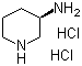 (R)-3-Aminopiperidine dihydrochloride molecular structure (CAS 334618-23-4)