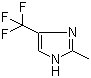structure of CAS# 33468-67-6, 2-Methyl-4-trifluoromethylimidazole;2-Methyl-4-(trifluoromethyl)-1H-imidazole