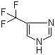 structure of CAS# 33468-69-8, 4-(Trifluoromethyl)-1H-imidazole