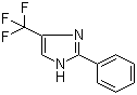 structure of CAS# 33469-36-2, 2-Phenyl-4-(trifluoromethyl)-1H-imidazole