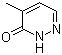 4-Methyl-3(2H)-pyridazinone molecular structure (CAS 33471-40-8)