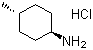 structure of CAS# 33483-65-7, trans-4-Methylcyclohexylamine hydrochloride;4-methylcyclohexan-1-amine;hydrochloride