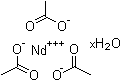 结构式 CAS# 334869-71-5, 乙酸钕水合物
