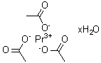 乙酸镨水合物分子结构 (CAS 334869-74-8)